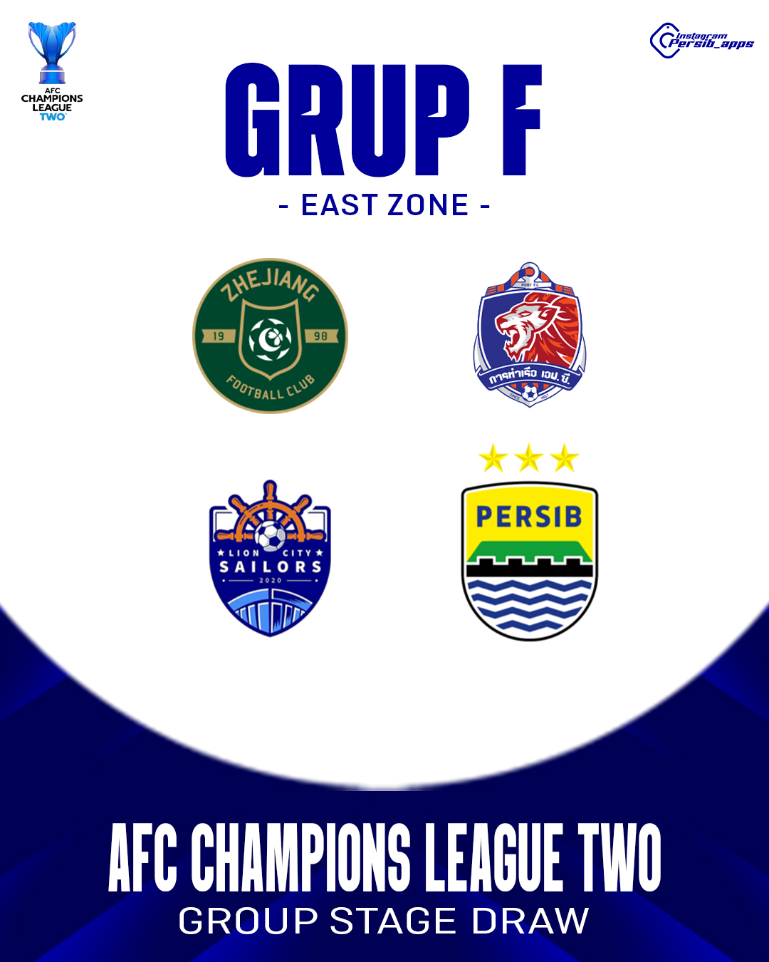 3 Lawan PERSIB di Grup F ACL Two
